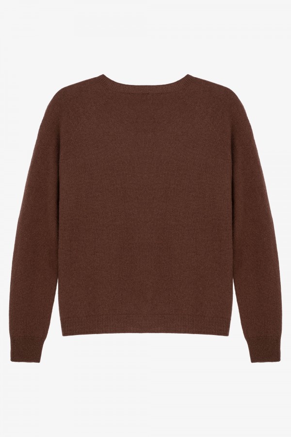 Roberto Cashmere-Blend Sweater Brown