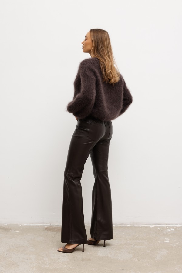 Luke Mohair Sweater Brown Premium