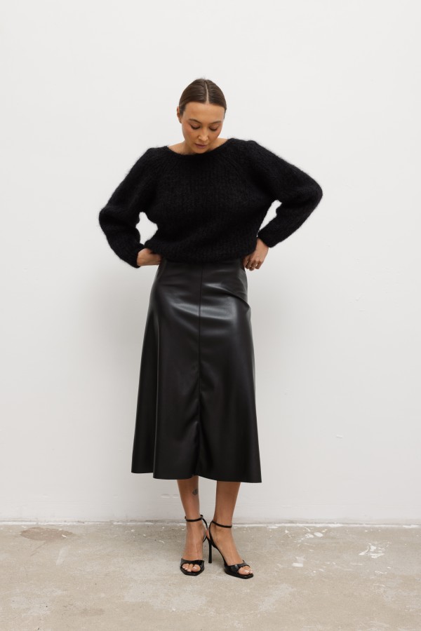 Elias Mohair Sweater Black