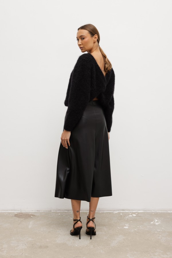 Elias Mohair Sweater Black