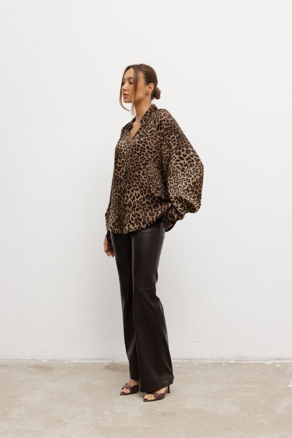 Savanna Koszula W Zwierzęcy Print