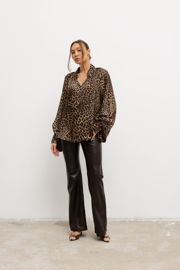 Savanna Koszula W Zwierzęcy Print