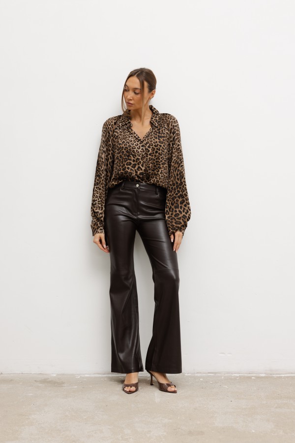 Savanna Koszula W Zwierzęcy Print