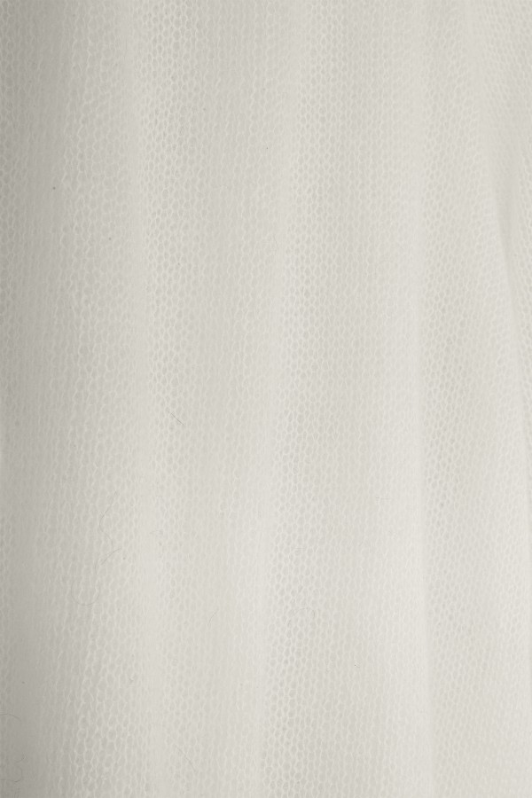 Ross Cienki Sweter Moherowy Ecru