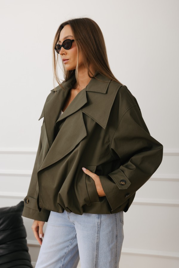 LD3950 Kurtka O Kroju Bomberki Khaki