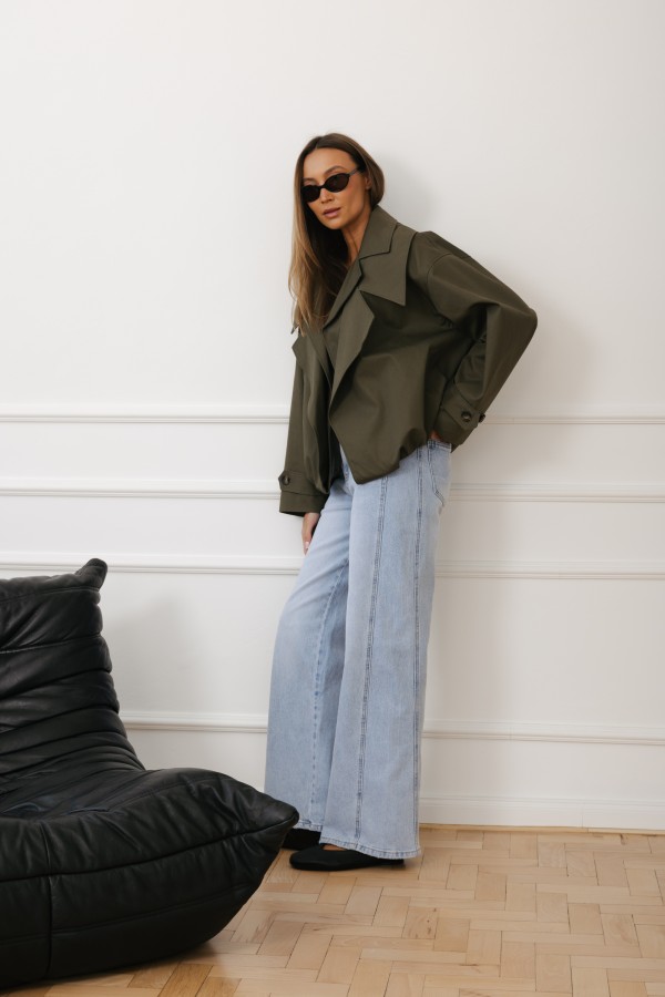 LD3950 Kurtka O Kroju Bomberki Khaki