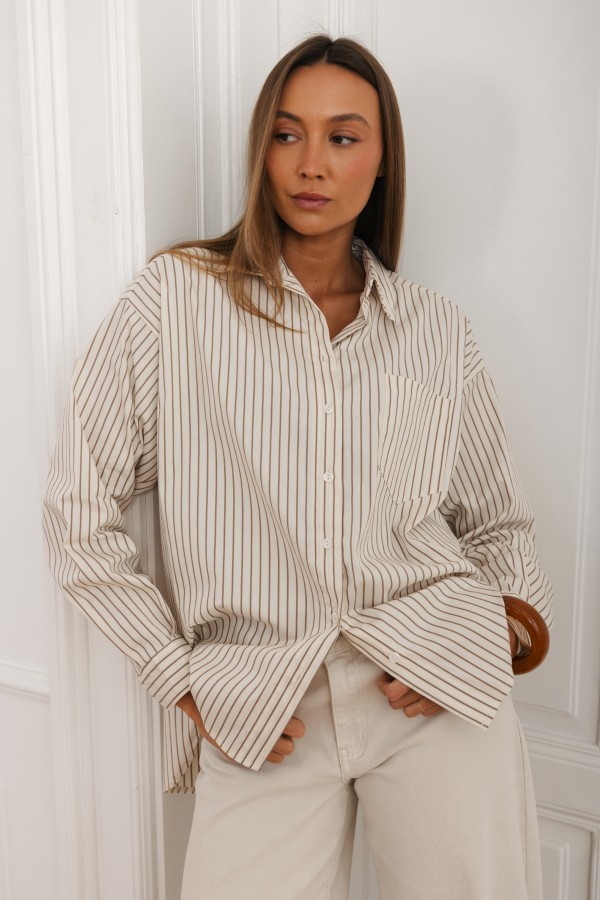 W3717 Spodnie Jeansowe Barrel Cream