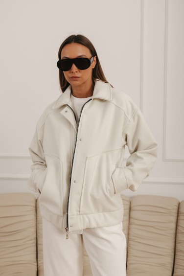 Lucy Wool Jacket Cream