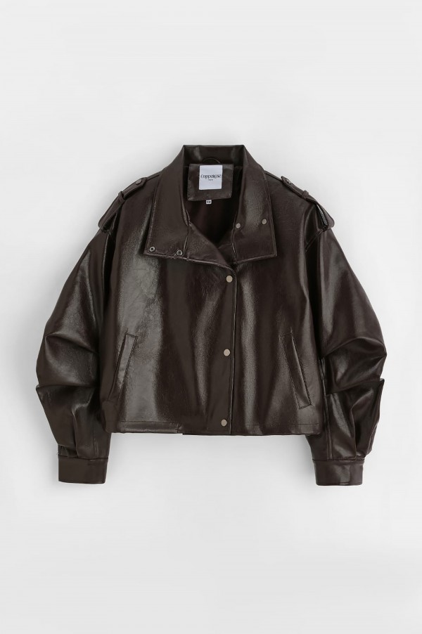 2212 Biker Jacket Brown