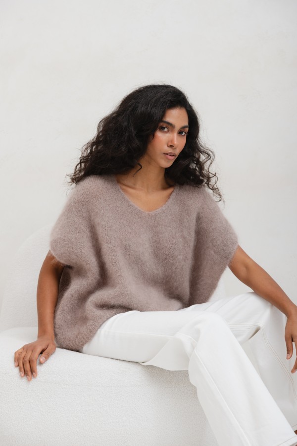 W3368 Spodnie Jeansowe Wide Leg High Weist White