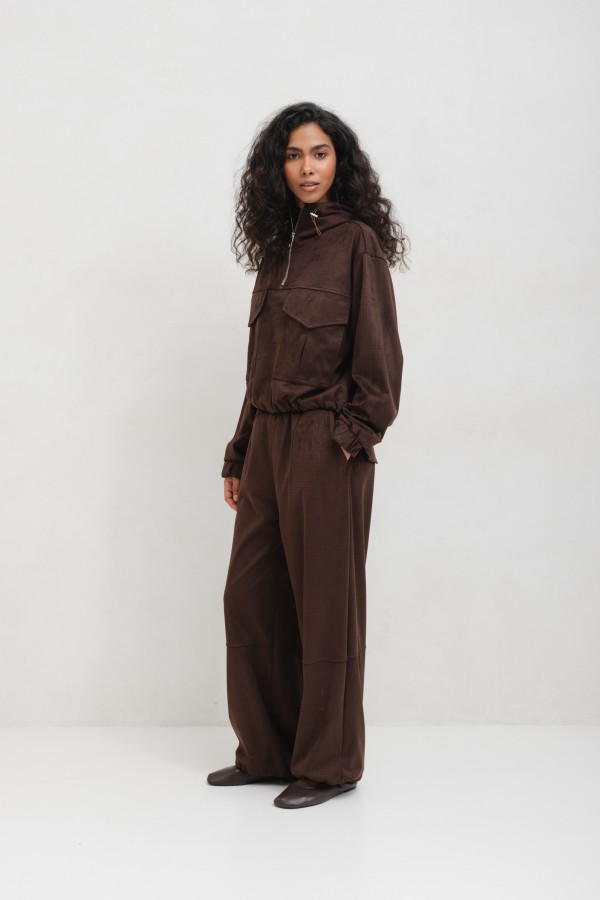 LD3980 Kurtka Brązowa