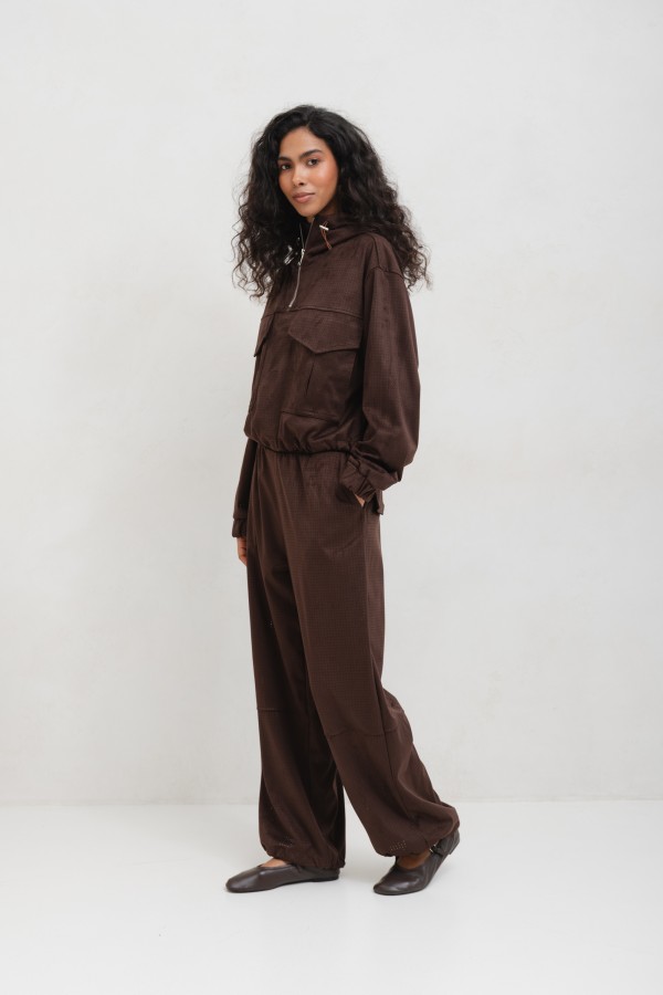 LD3980 Kurtka Brązowa