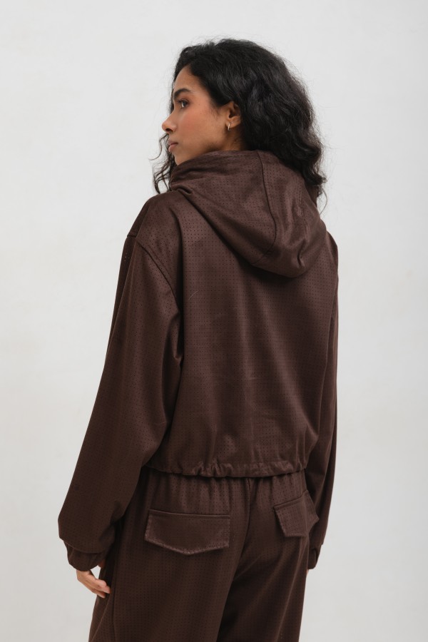 LD3980 Kurtka Brązowa