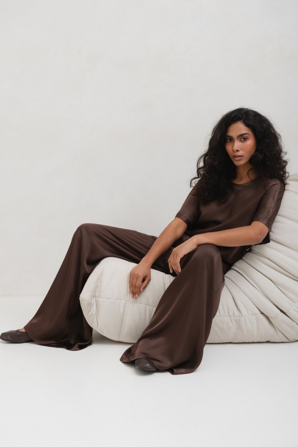 Ethan Blouse Brown