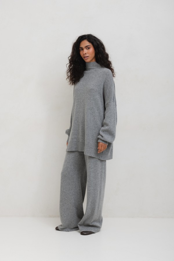 James Set Merino Wool Gray
