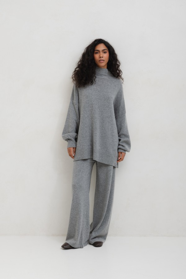 James Set Merino Wool Gray