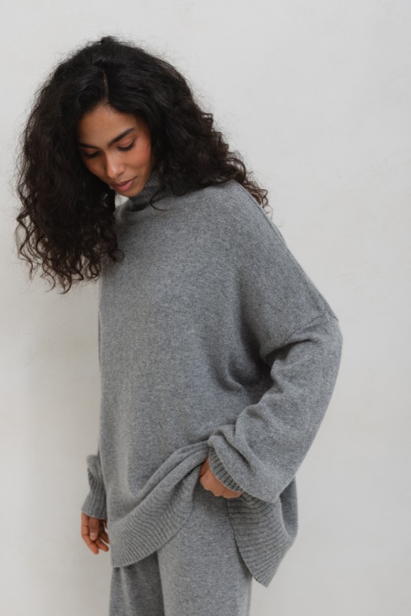 James Set Merino Wool Gray