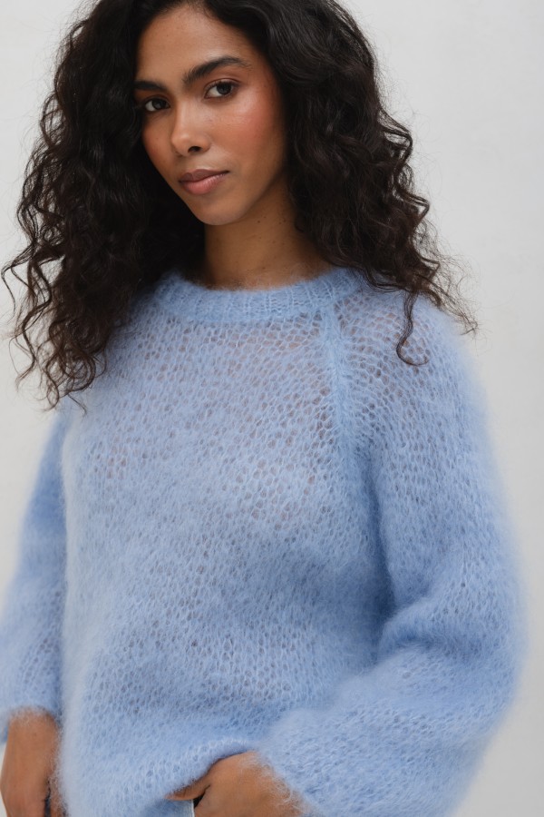 copy of Philip Sweter Moherowy Fioletowy