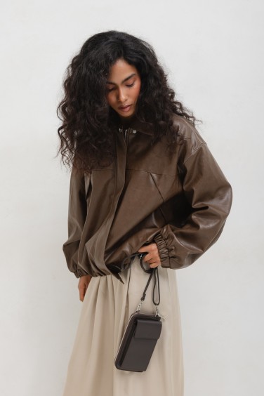 Skórzana Saszetka Na...