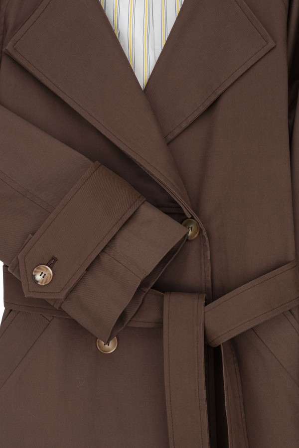 LD5115 Trench Coat Brown