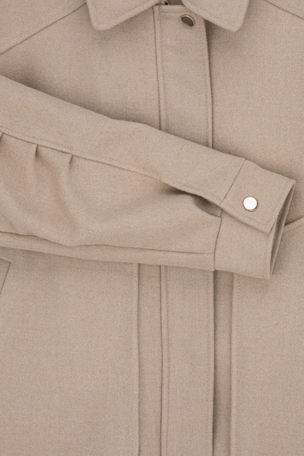 Lucy Kurtka Wełniana Beżowa