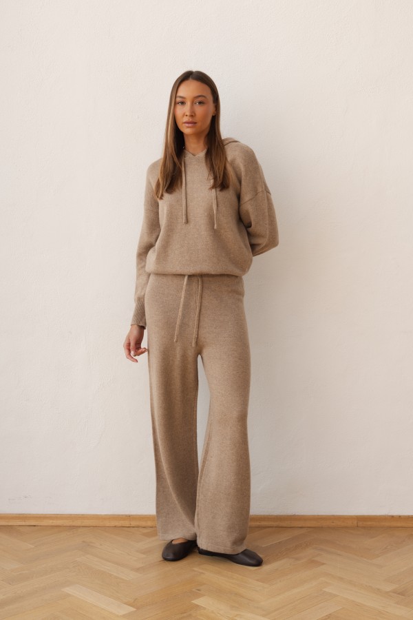 Denise Beige Angora Set