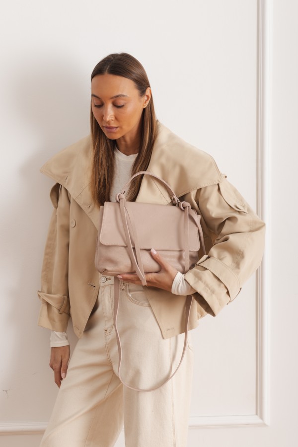 Nela Beige Short Jacket