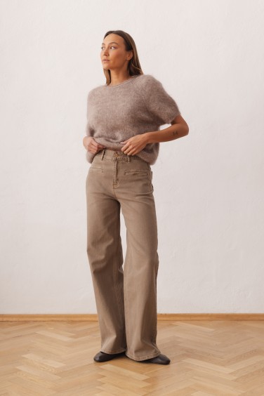 H5068 Spodnie Jeansowe Wide...