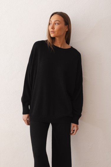 Elliot Cashmere Sweater Black