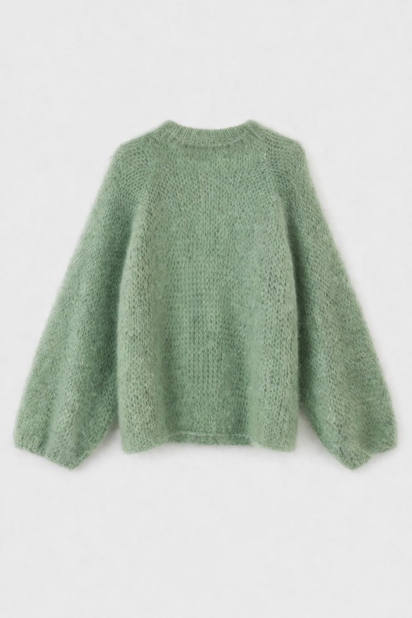 Philip Sweter Moherowy Miętowy