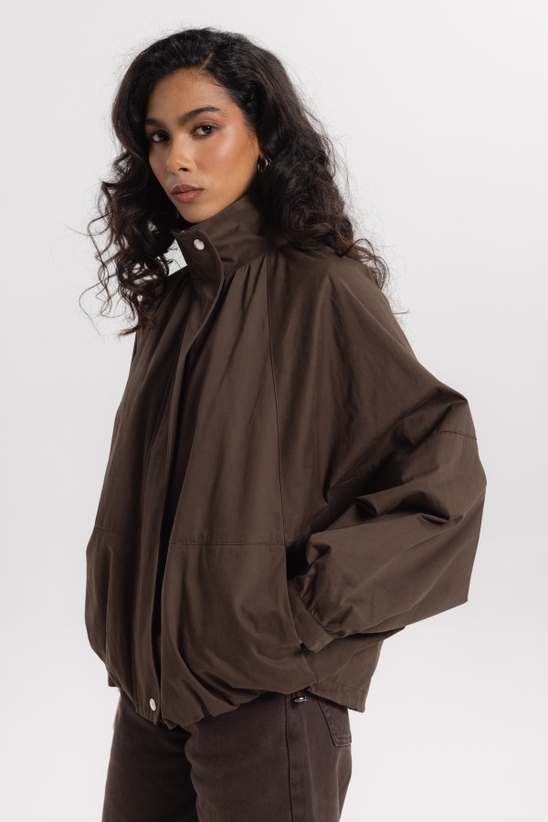 Laura Kurtka Z Kołnierzem Brązowa