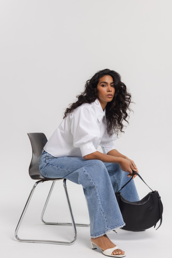 Zafira Short Sleeve Shirt White