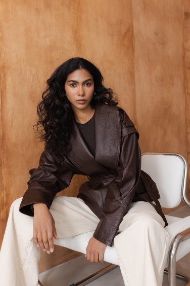 Nicola Kurtka Skórzana Z...