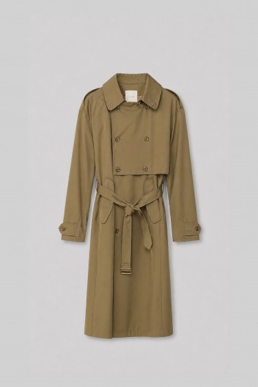 Alexander Long Trench Coat...