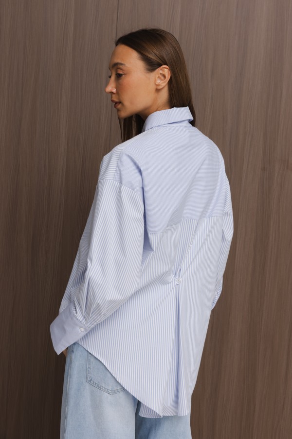 Camelia Koszula W Paski Blue