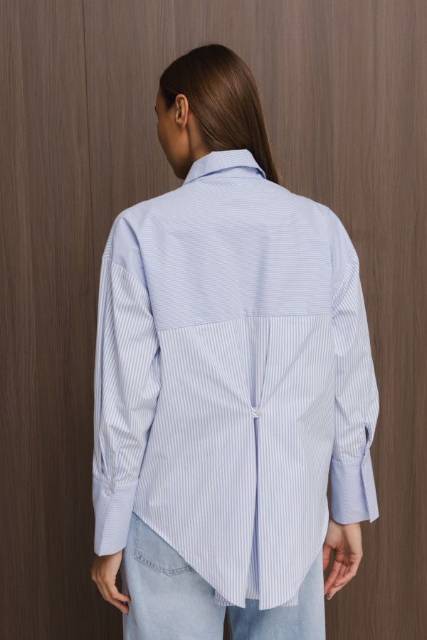 Camelia Koszula W Paski Blue