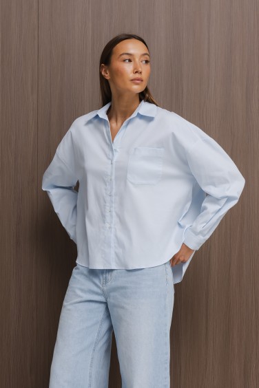 Camila Blue Shirt