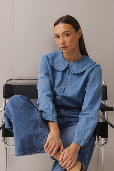 Fatima Jeans Shirt With...
