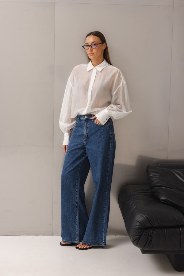Nala Koszula Oversize Biała