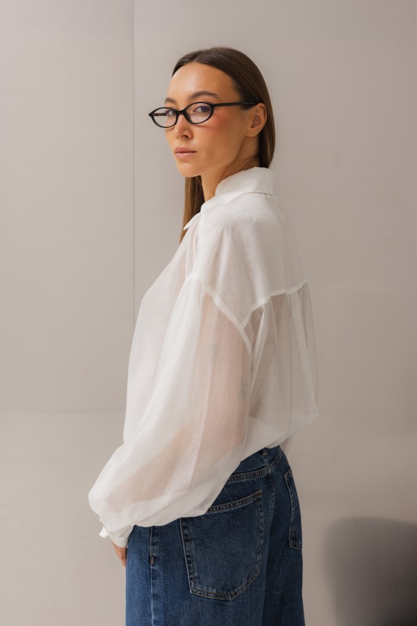 Nala Koszula Oversize Biała
