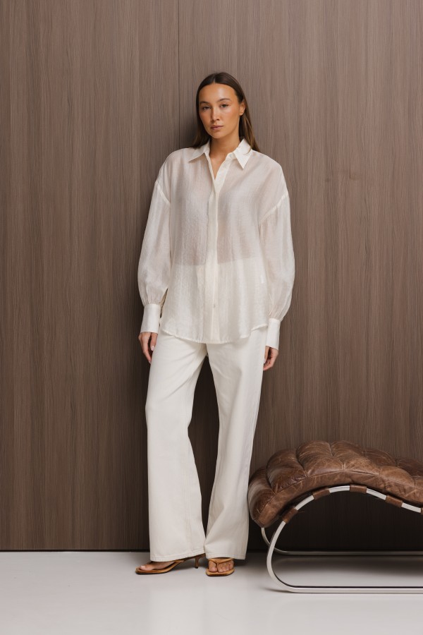 Nala Koszula Oversize Cream