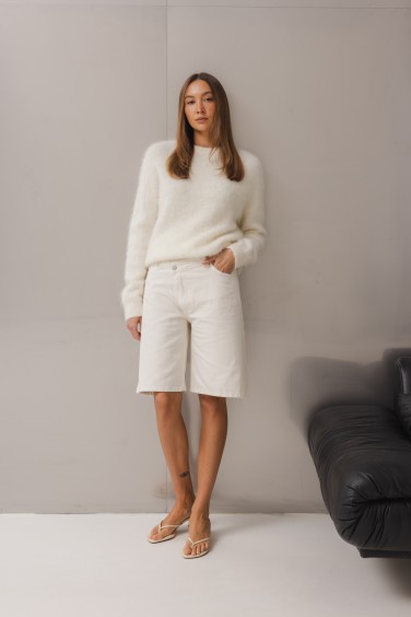 ZR9064 Bermuda Shorts Cream