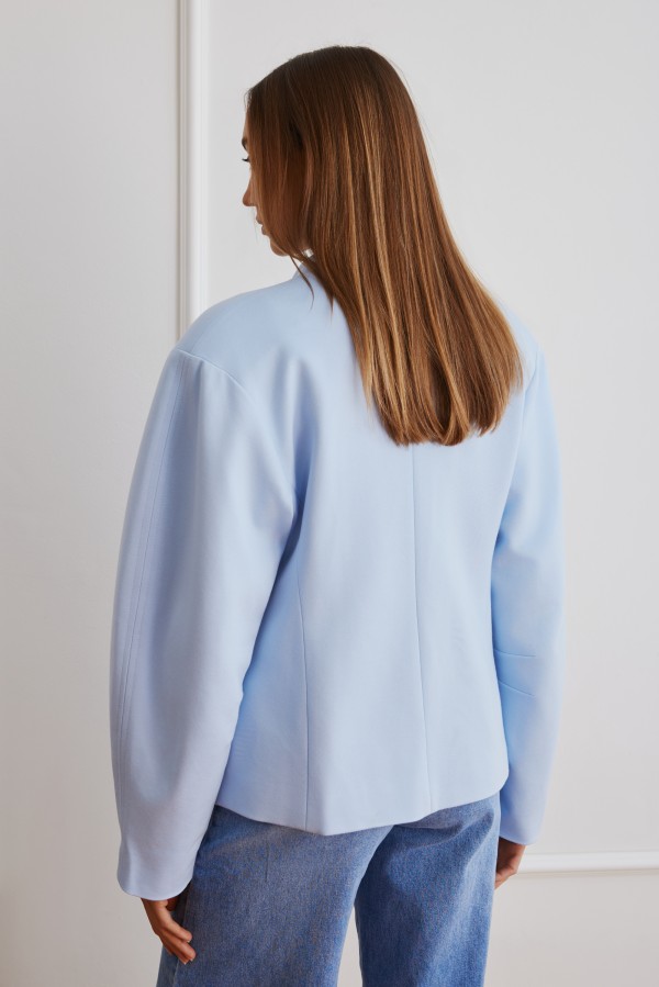Magdalene Marynarka Oversize Blue