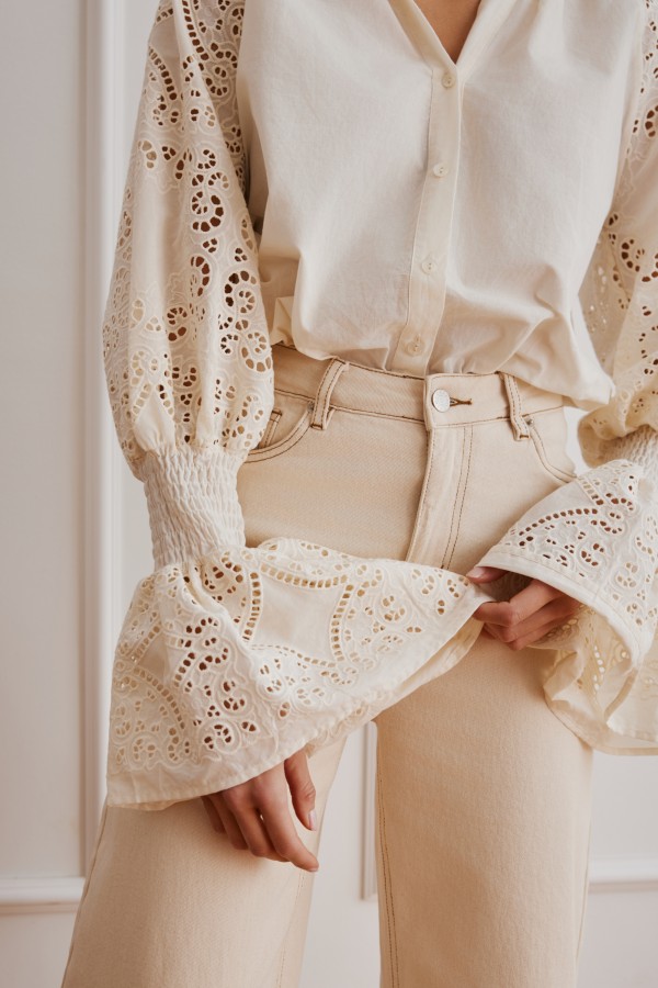 Sava Shirt Cotton Cream