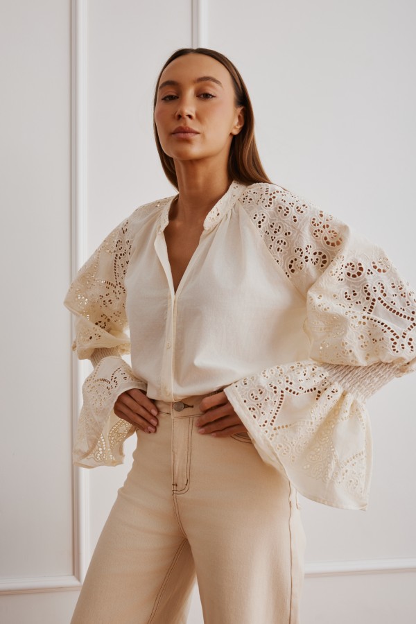 Sava Shirt Cotton Cream