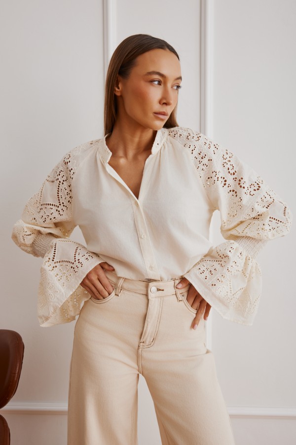 Sava Shirt Cotton Cream