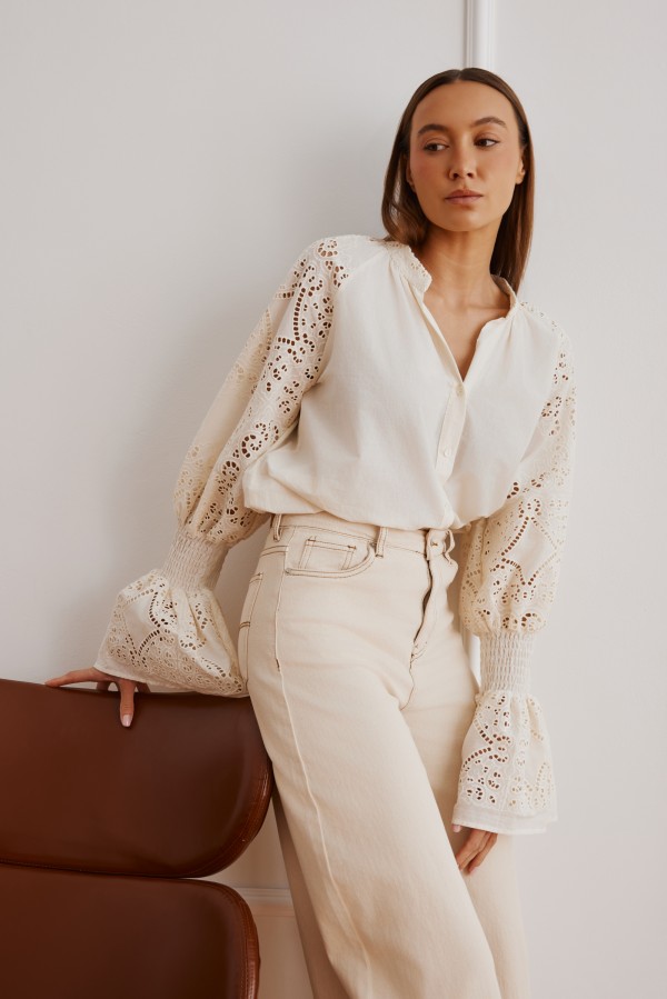 Sava Shirt Cotton Cream