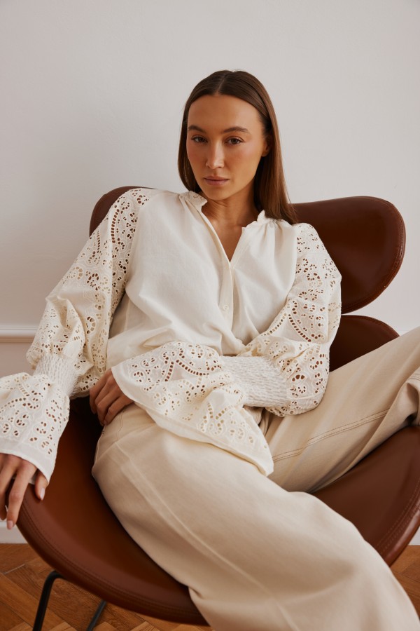 Sava Shirt Cotton Cream