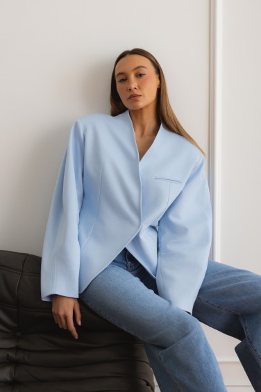 Magdalene Jacket Blue