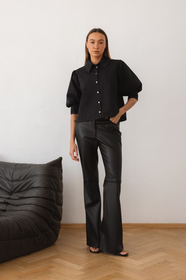 Zafira Short Sleeve Shirt Black